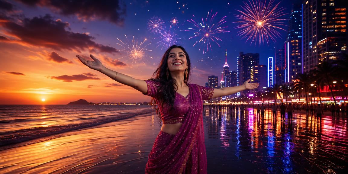 কক্সবাজার সমুদ্র সৈকতে বসে একজন খেলোয়াড় 9995bet - এর নতুন গেম খেলছেন