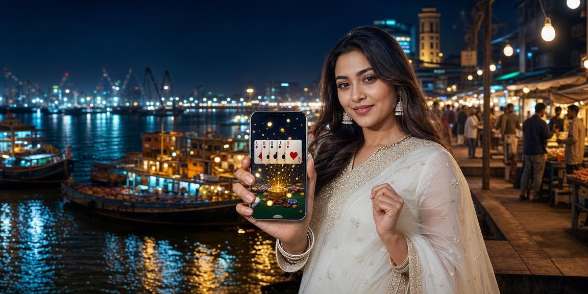 খুলনার রাতের বাজারে একজন খেলোয়াড় 9995bet - এর পোকার ও নতুন কার্ড গেম উপভোগ করছেন