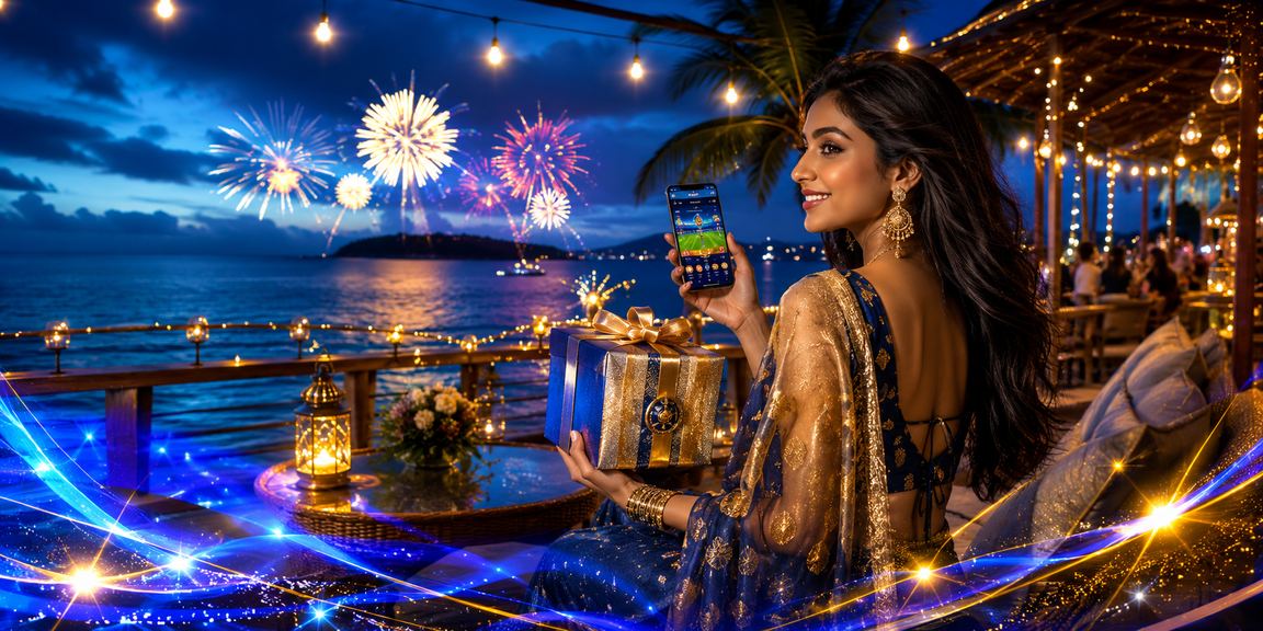 সেন্ট মার্টিনের সৈকতে মোবাইলে ফুটবল বেটিং উপভোগরত একজন দর্শক